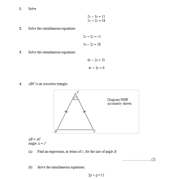 GCSE Maths Resources