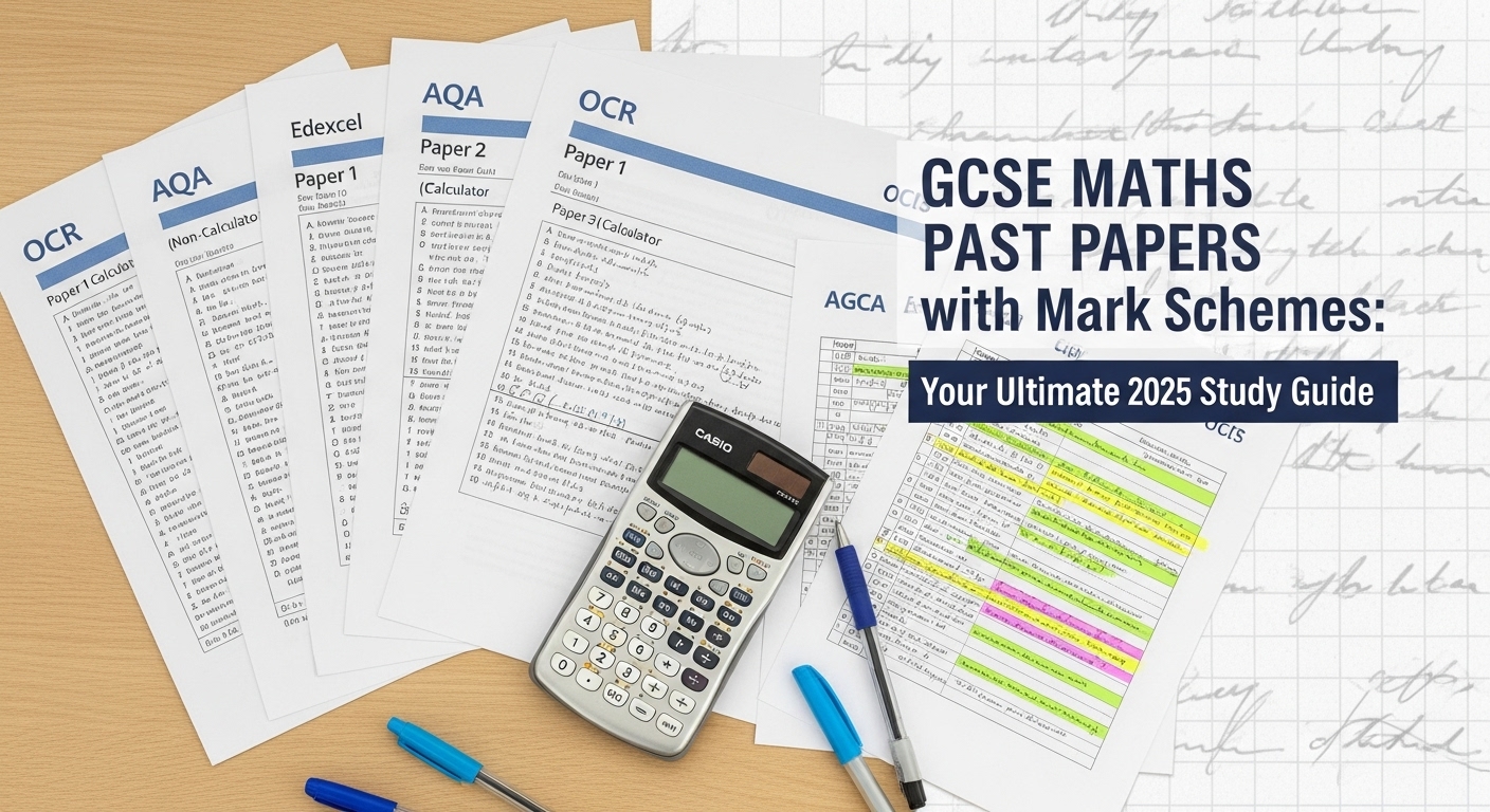 GCSE Maths Past Papers with Mark Schemes