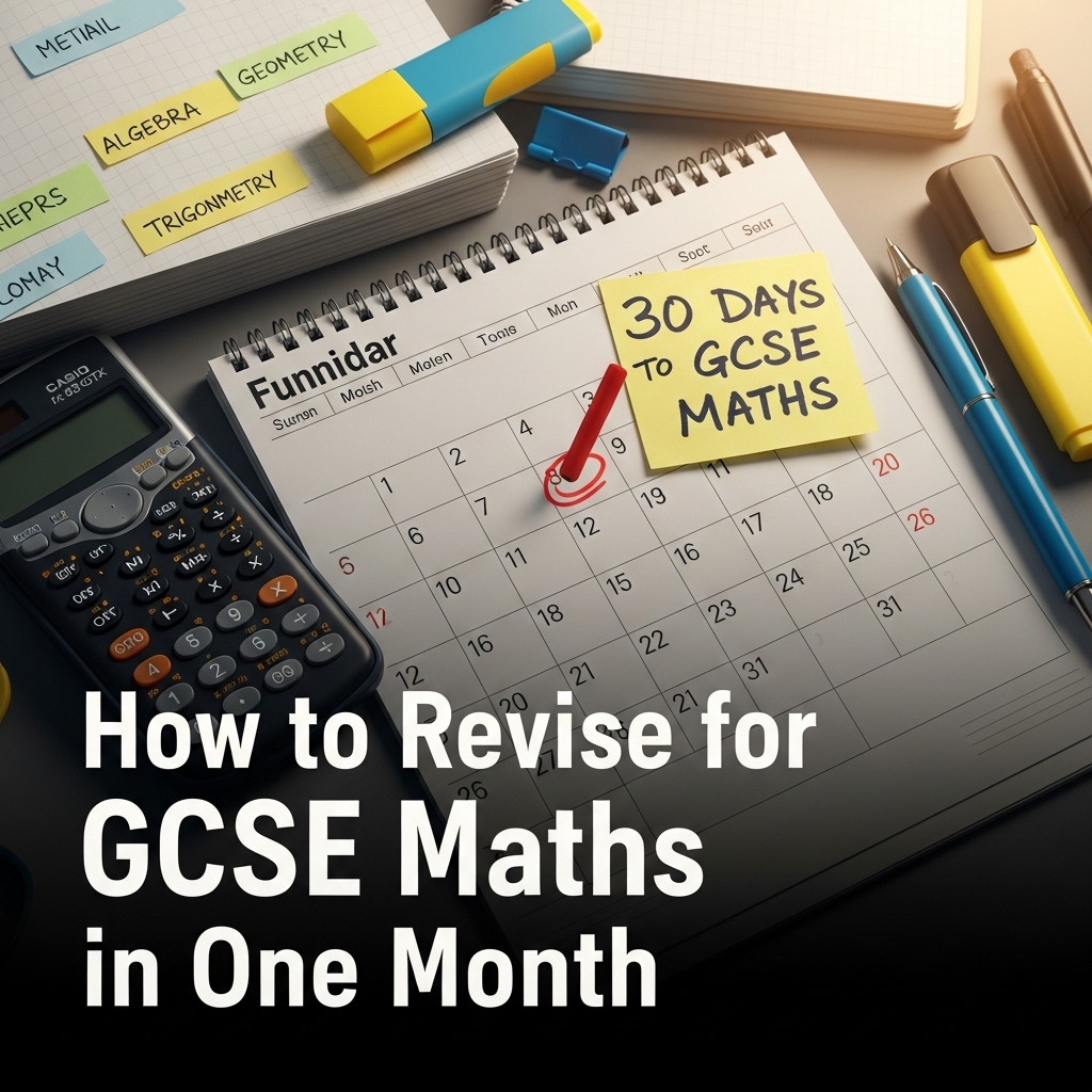 revise GCSE maths in one month