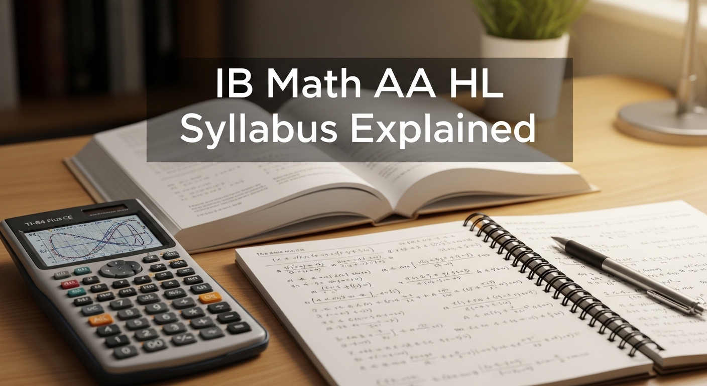 IB Math AA HL Syllabus