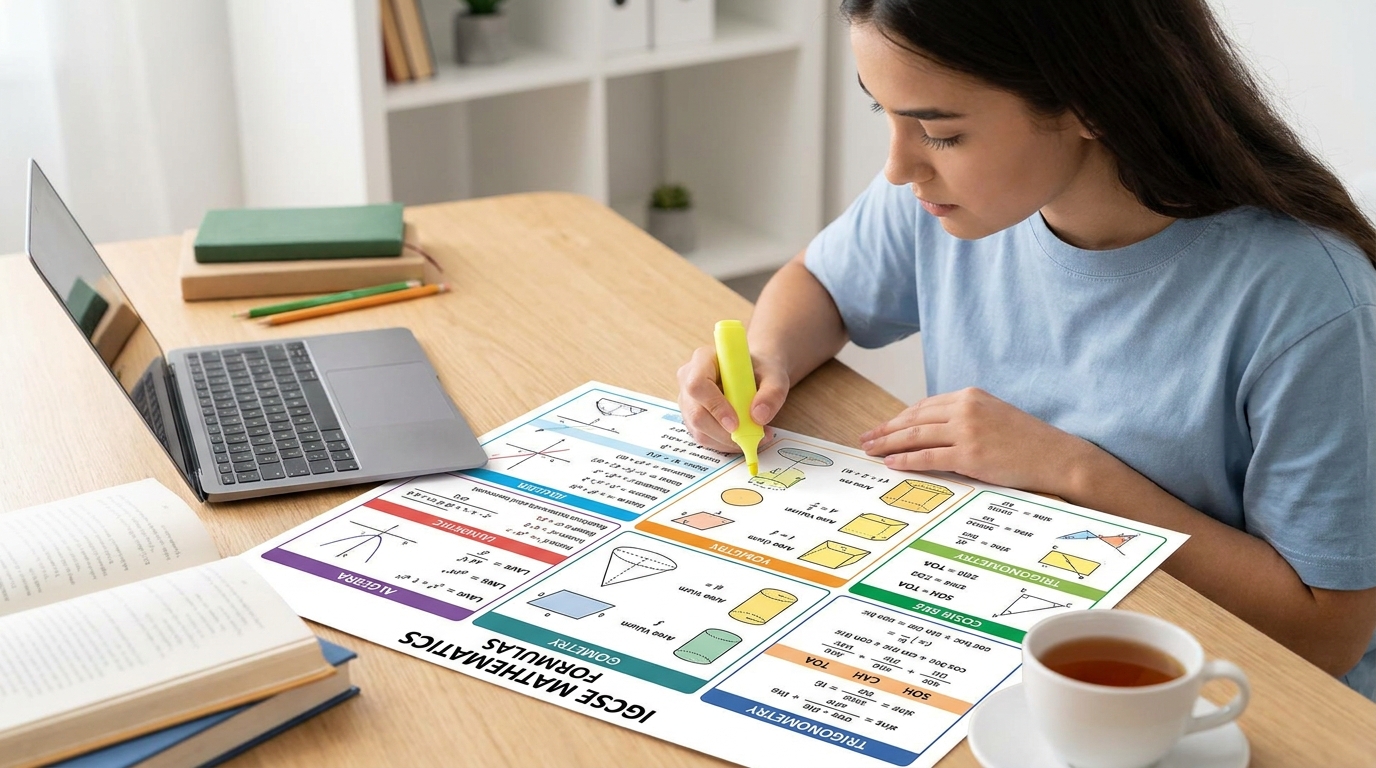 IGCSE Maths Formula sheet