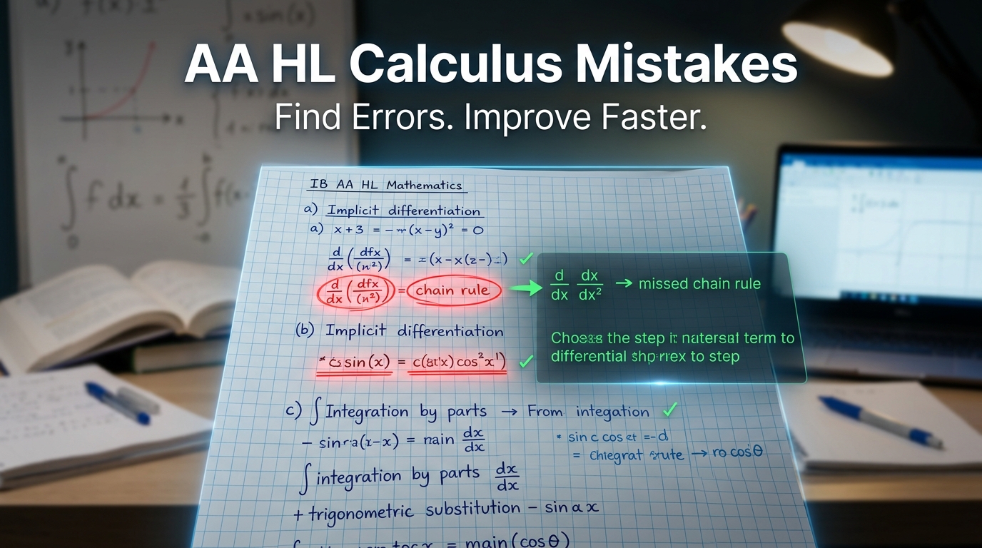 IB AA HL calculus