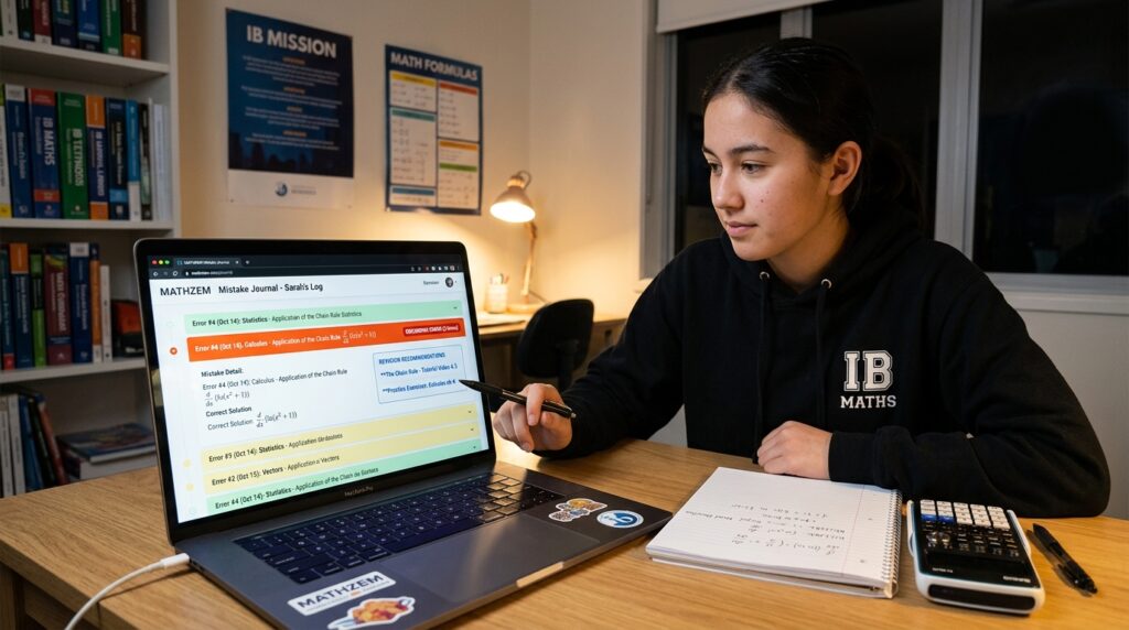 Mistake Journal improves IB Math students