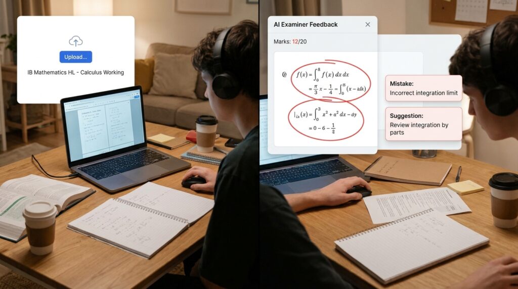 AI Examiner Feedback Helps IB Math