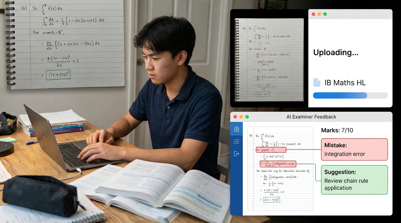 AI Examiner Feedback Helps IB Math