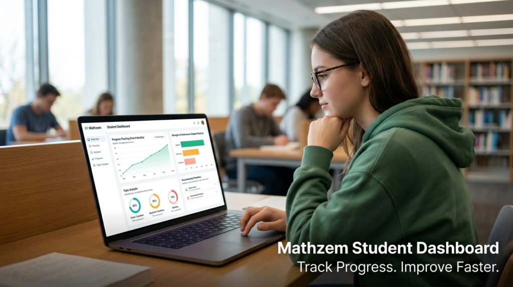 Mathzem IB Math Student Dashboard