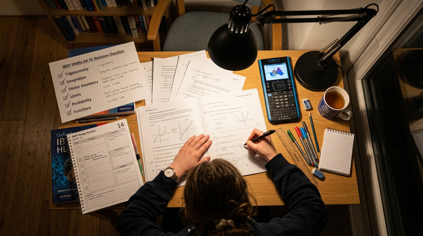 IB Math AA HL exam tips