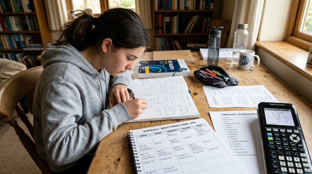 AA SL revision plan