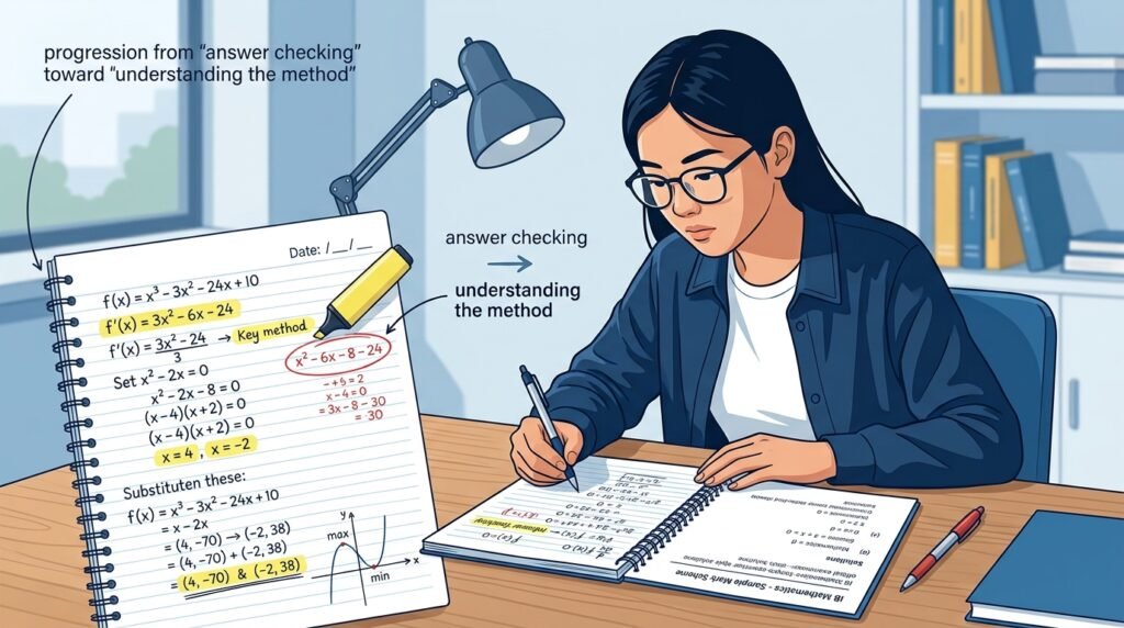 IB Math Practice Feedback