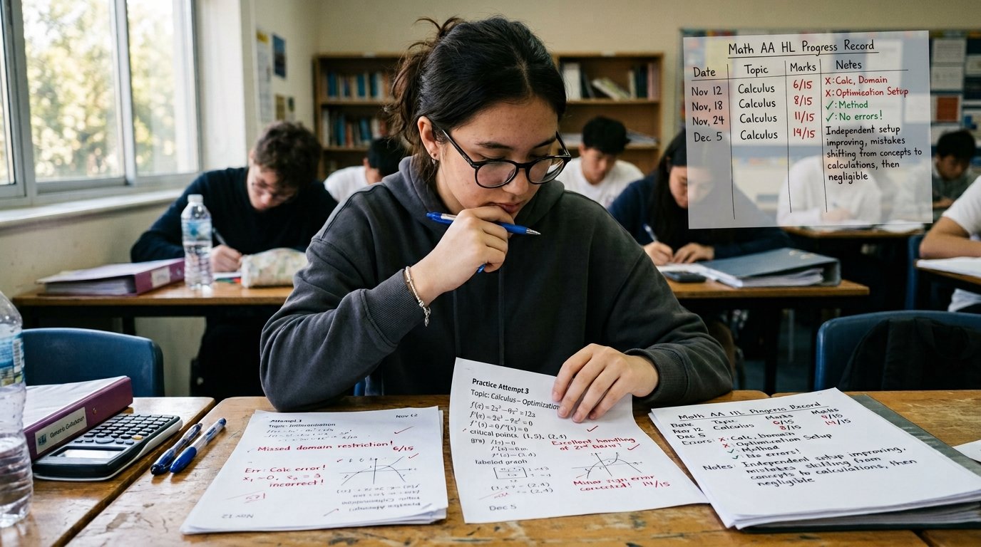 IB Math Revision Is Working
