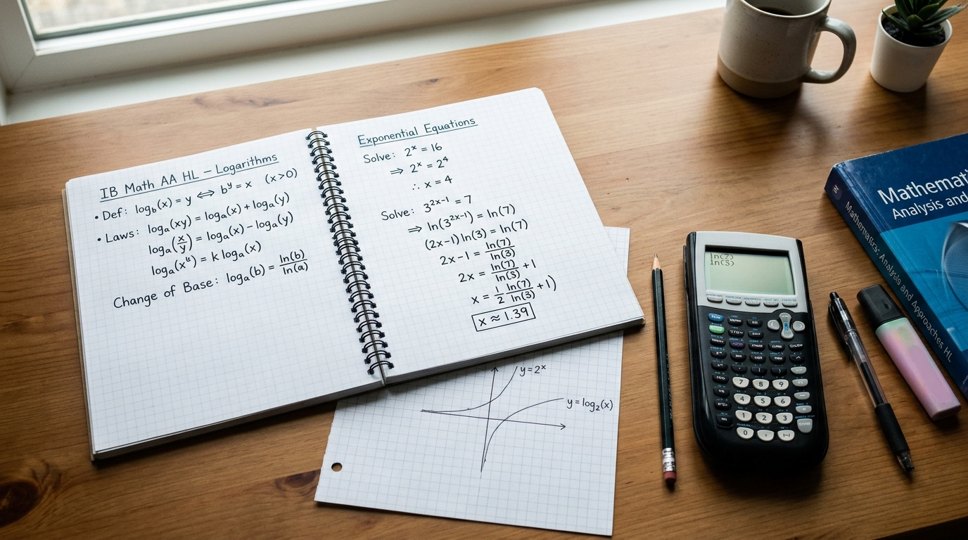 IB Maths AA HL Logarithms and Exponentials