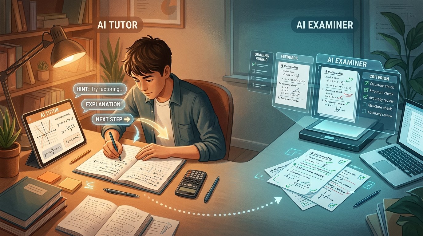 AI Tutor vs AI Examiner